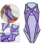 Female Bodysuit One Piece Fashion Summer Club Sheer Hollow Jumpsuit Lingerie S