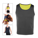 Maxbell 2xMens Sport Sauna Vest Sweat Shirt Body Shaper Fat Burner Waist Trainer 3XL