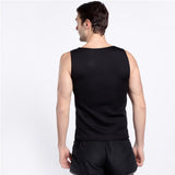 Maxbell 3xMens Sport Sauna Vest Sweat Shirt Body Shaper Fat Burner Waist Trainer 5XL