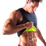 Maxbell 4xMens Sport Sauna Vest Sweat Shirt Body Shaper Fat Burner Waist Trainer 5XL