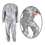 Maxbell 3xFitness Sauna Suit Exercise Gym Home Sweat Suit Hoodie Pants Yellow XXL