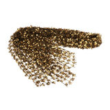 Maxbell 2xBelly Dance Hip Scarf for Women Waist Scarves Hipscarf Festival Clothing black gold
