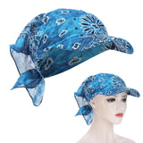 Maxbell 2xSun Shield Hooded Balaclava Bandana Headband Cap Riding Cycling Blue