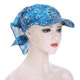 Maxbell 3xSun Shield Hooded Balaclava Bandana Headband Cap Riding Cycling Blue