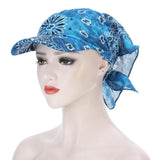 Maxbell 2xSun Shield Hooded Balaclava Bandana Headband Cap Riding Cycling Blue