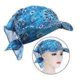 Maxbell 5xSun Shield Hooded Balaclava Bandana Headband Cap Riding Cycling Blue