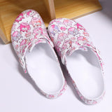 1Pair Women Men Doctor Nurse Clog Mules Slipper Beach Shoes Owl 36 37