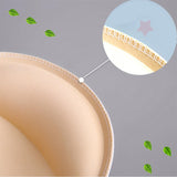 Maxbell 6x1 Pair Bra Insert Pads Enhancer Removable Breathable Sports Bikini  Black