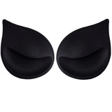 Maxbell 5x1 Pair Bra Insert Pads Enhancer Removable Breathable Sports Bikini  Black
