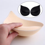 Maxbell 6x1 Pair Bra Insert Pads Enhancer Removable Breathable Sports Bikini  Black