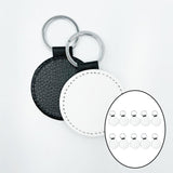 Maxbell 20 Pieces Blank Keychain Key Chain Alloy Key Rings Keyring Bag Tag Craft