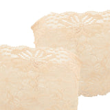 Maxbell 5xElastic Lace Thigh Bands Anti Chafing Leg Anti-Chafe Sleeve Skin L