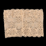 Maxbell 3xElastic Lace Thigh Bands Anti Chafing Leg Anti-Chafe Sleeve Skin L