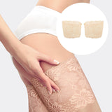 Maxbell 4xElastic Lace Thigh Bands Anti Chafing Leg Anti-Chafe Sleeve Skin L