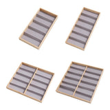 Maxbell 2 Pack Eyeglasses Sunglasses Storage Display Tray Case Stand Holder Box