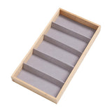 Maxbell 2 Pack Eyeglasses Sunglasses Storage Display Tray Case Stand Holder Box