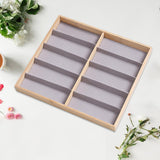 Maxbell 2 Pack Eyeglasses Sunglasses Storage Display Tray Case Stand Holder Box