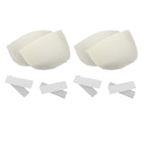 Maxbell 2xShoulder Pads Foam Soft Set-in for Women Blazer Shirt Clothes 1.5cm Thick