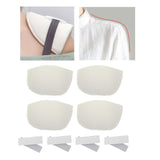 Maxbell 3xShoulder Pads Foam Soft Set-in for Women Blazer Shirt Clothes 1.5cm Thick
