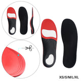 Maxbell Maxbell Arch Support Insoles Unisex Sport Flat Feet Shoe Inserts Cushion Sole Pad XS