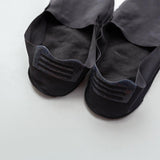 Maxbell 2xMens Boat Liner Socks Invisible Low Cut No Show Breathable Cotton Bottom Black