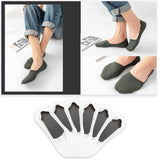 Maxbell 2xMens Boat Liner Socks Invisible Low Cut No Show Breathable Cotton Bottom White