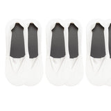 Maxbell 2xMens Boat Liner Socks Invisible Low Cut No Show Breathable Cotton Bottom White