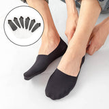 Maxbell 3xMens Boat Liner Socks Invisible Low Cut No Show Breathable Cotton Bottom White