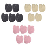 Maxbell Maxbell 5 Pairs Shoe Forefoot Insoles Anti Slip Cushion Relieve Foot Pain Skin Color