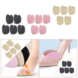 Maxbell Maxbell 5 Pairs Shoe Forefoot Insoles Anti Slip Cushion Relieve Foot Pain Skin Color