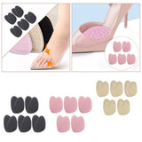 Maxbell Maxbell 5 Pairs Shoe Forefoot Insoles Anti Slip Cushion Relieve Foot Pain Skin Color