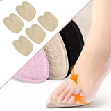 Maxbell Maxbell 5 Pairs Shoe Forefoot Insoles Anti Slip Cushion Relieve Foot Pain Skin Color