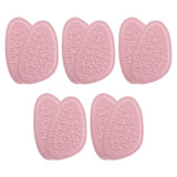 Maxbell Maxbell 5 Pairs Shoe Forefoot Insoles Anti Slip Cushion Relieve Foot Pain Pink