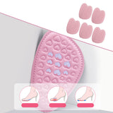 Maxbell Maxbell 5 Pairs Shoe Forefoot Insoles Anti Slip Cushion Relieve Foot Pain Pink