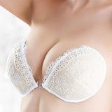 Silicone Strapless Bra Backless Push Up Adhesive Invisible Lace Stick On A