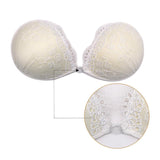 Silicone Strapless Bra Backless Push Up Adhesive Invisible Lace Stick On A