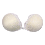 Silicone Strapless Bra Backless Push Up Adhesive Invisible Lace Stick On A