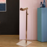 Maxbell 2xMetal Purse Display Stand Adjustable Handbag Rack Holder Silver Rose Gold