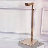 Maxbell 2xMetal Purse Display Stand Adjustable Handbag Rack Holder Silver Rose Gold