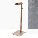 Maxbell 2xMetal Purse Display Stand Adjustable Handbag Rack Holder Silver Rose Gold