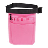 Maxbell 3xNurses Pouch Waist Bag Extra Pocket Quick Pick Organizer Pouch Pink