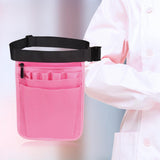 Maxbell 3xNurses Pouch Waist Bag Extra Pocket Quick Pick Organizer Pouch Pink