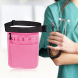 Maxbell 3xNurses Pouch Waist Bag Extra Pocket Quick Pick Organizer Pouch Pink