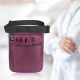 Maxbell 3xNurses Pouch Waist Bag Extra Pocket Quick Pick Organizer Pouch Purple