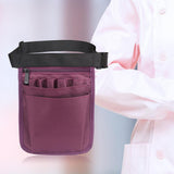 Maxbell 3xNurses Pouch Waist Bag Extra Pocket Quick Pick Organizer Pouch Purple