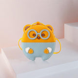 Maxbell 2xDIY Leather Crossbody Bag Kit Easy for Kids Leather Sewing Kits Yellow