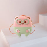 Maxbell 4xDIY Leather Crossbody Bag Kit Easy for Kids Leather Sewing Kits Pink