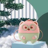 Maxbell 3xDIY Leather Crossbody Bag Kit Easy for Kids Leather Sewing Kits Pink