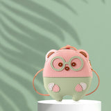 Maxbell 3xDIY Leather Crossbody Bag Kit Easy for Kids Leather Sewing Kits Pink