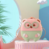 Maxbell 3xDIY Leather Crossbody Bag Kit Easy for Kids Leather Sewing Kits Pink